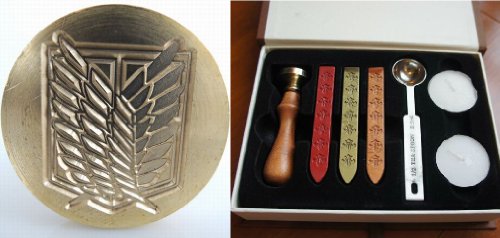 【全国一律送料無料】大人気!進撃の巨人 「調査兵団」 シーリングスタンプ フルセット