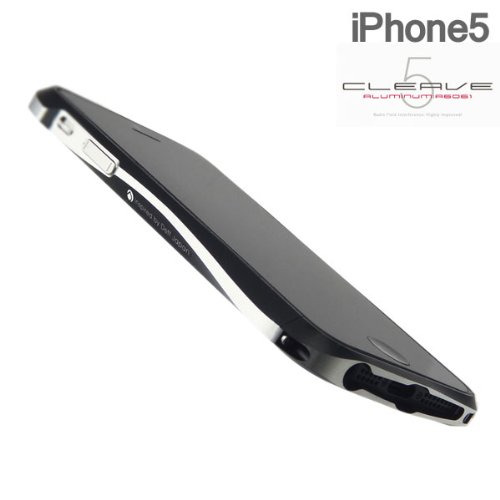 [SoftBank/au iPhone 5専用]CLEAVE ALUMINUM BUMPER (メテオブラック)
