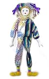 くたくたピエロ パープル　色々なポーズが取れる愉快なピエロ