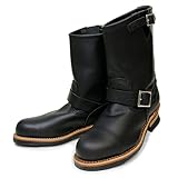 (レッドウィング)RED WING 11インチ・プルオン・エンジニアブーツ・ブラック【US8.5(26.5cm)】#2268 [並行輸入品]