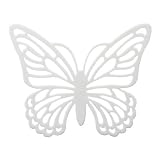 鍋敷きバタフライ　ホワイト