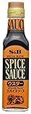 S&B スパイスソース ウスター 170ml×4個