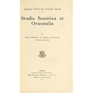 STUDIA ORIENTALIA - Suomen Itämainen Seura — Finnish Oriental ...
