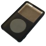 Rix iJacket SILICON iPod Classic 120GB用 なめらかシルクタッチ 液晶保護フィルム付 スモーキーブラック RX-IPS7G12SB