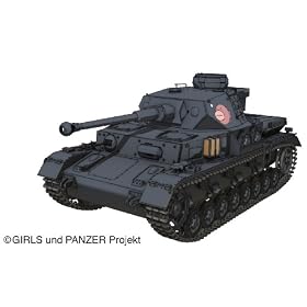 1/35 ガールズ&パンツァーシリーズ IV号戦車D型改 (F2型仕様) あんこうチームver.