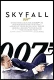 ジェームズ・ボンド 007 スカイフォール ポスター　フレームセット James Bond - Skyfall One Sheet (White)