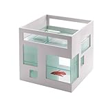 オシャレな金魚鉢　アクアリウム　フィッシュホテル　（積み重ねたり、色を塗ったりしてオリジナルな...
