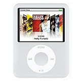 Rix iPod nano 3G用シリコンケース 液晶保護シート付 ホワイト RX-IPS3GNAW