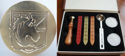 【全国一律送料無料】大人気!進撃の巨人 「憲兵団」 シーリングスタンプ フルセット