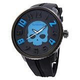 [テンデンス]Tendence 腕時計 ハイドロゲン 黒文字盤×黒青インデックス 10ATM 50mm メンズ クォーツ 05023011 メンズ 【並行輸入品】