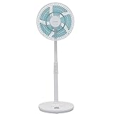 アイリスオーヤマ 扇風機 DCモーター リモコン付き EFB-32DHR-20-W/A