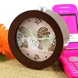 HONU HONU（ホヌホヌ） ハワイアン　目覚まし時計 モンステラ　MA-111