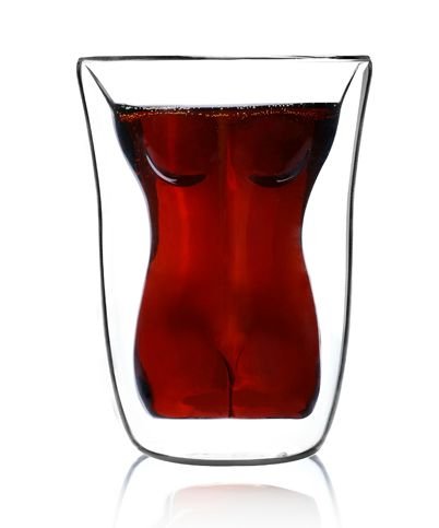 【セクシーグラス】 ヌードグラス ダブルウォール コップ パーティグッズ