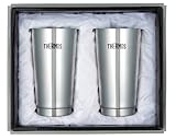 THERMOS 真空断熱タンブラー2個セット シルバー 400ml JMO-GP2