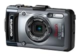 OLYMPUS デジタルカメラ TG-1 シルバー 12m防水 2m耐落下衝撃 -10℃耐低温 耐荷重100kg 1200万画素 F2.0ハイスピードレンズ 裏面照射型CMOS 光学4倍ズーム ハイビジョンムービー 3.0型有機EL 広角25mm TG-1 SLV