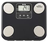 TANITA 体脂肪計付きヘルスメーター ブラック BF-802-BK