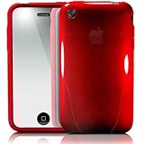 【正規品】 iSkin ソフトケース solo FX for iPhone 3G/3GS Red SOVB3G-RD