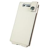 LOAS docomo MEDIAS N-04C専用PUレザーケース ホワイト SMC-NL01W