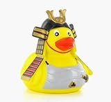 大英博物館 サムライ・ラバーダック アヒルのおもちゃ 【並行輸入品】
