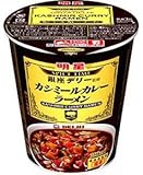 明星 スパイスタイム 銀座デリー監修 カシミールカレーラーメン 65g 1ケース(12食入)
