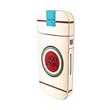 iQOS Seal アイコス専用スキンシール【パロディシガー（LUCKY STRIPE）】表・...
