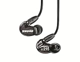 SHURE イヤホン SE215/カナル型 高遮音性/ブラック SE215-K-J【国内正規品】