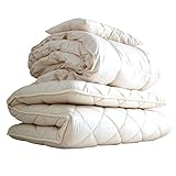 清潔布団セット 「アプロディーテ」 超ボリューム敷布団 防ダニ 抗菌防臭 吸汗 速乾 日本製 (セミダブル(掛:170cm×210cm 敷:120cm×210cm 枕:43cm×63cm), 布団3点セットのみ)