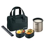 ZOJIRUSHI 保温弁当箱お・べ・ん・と SZ-EC04-XA ブラック