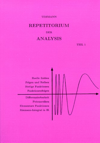 Repetitorium der Analysis