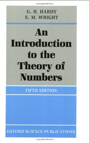 introduction to the theory of numbers