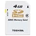 [海外パッケージ]東芝 SDHC 4GB SD-F04GR4W クラス６