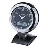 ナポレックス(NAPOLEX) Fizz(フィズ) アナログ電波時計 ブラック Fizz-844