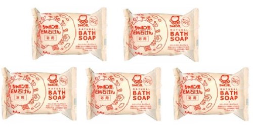 シャボン玉ＥＭ化粧石けん（浴用） 100g　５個セット