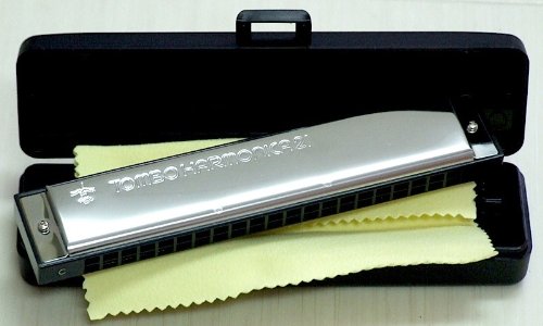 .TOMBO 複音ハーモニカ トンボ・バンド21穴 No.3121C.