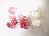 フラワー シャワー 花びら たくさんの お祝い 演出を たっぷりの 1000 枚 入り です (おめでたい赤と白)