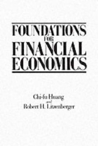 Foundations for Financial Economics