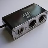 USB シガーソケット チャージャー 2連 (12V/24V 対応)