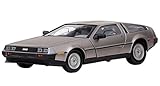 サンスター 1/18 1981 DE LOREAN DMC 12 COUPE Stainless Steel Finish