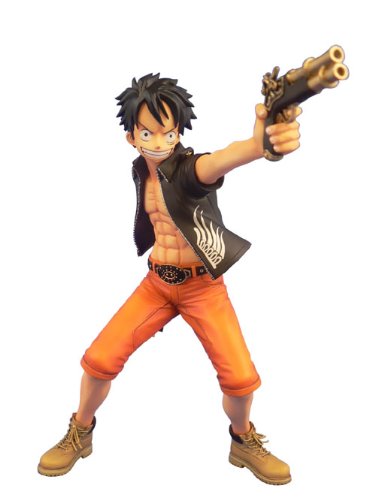 DOOR PAINTING COLLECTION FIGURE ワンピースシリーズ第1弾 モンキー・D・ルフィ 三銃士Ver. (1/7スケール PVC塗装済み完成品)