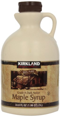 【100％PURE】 KIRKLAND カークランド Aグレード メープルシロップ 1.25kg Glade A Maple Syrup カナダ産 COSTCO
