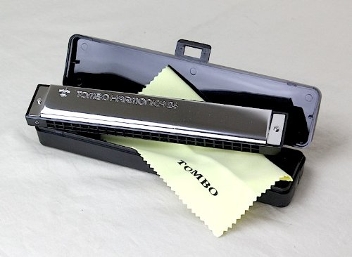 .TOMBO 複音ハーモニカ トンボ・バンド24穴 No.3124C.