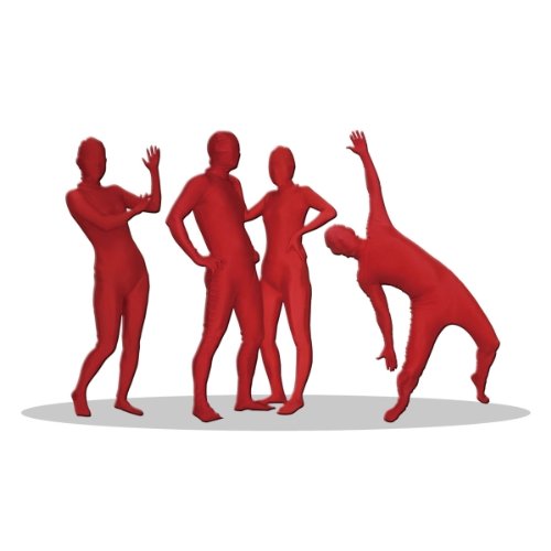 【コスプレ?衣装?コスチューム?パーティー】透明人間 パンテックス 赤 L?SMTB