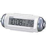 PYXIS (ピクシス) 目覚し時計 ライデン 電波時計 大音量 NR521W