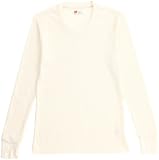 (ヘインズ)Hanes サーマル長袖クルーネックTシャツ 54-800-020 020 オフホワイト L