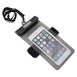 DRiPRO iPhone6+ plus用 アイフォン6プラス用 防水ケース IPX8 ネックストラップ&アームバンド付 ジョギング スノボ トレッキング アウトドアユースに