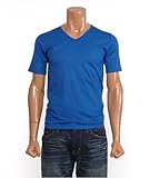 ＊対象商品を2枚以上購入で25％OFF＊＊新作＊【PLUS ONE】ＶネックＴシャツ メンズ