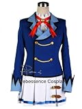 [ウェブエッセンス] コスプレ衣装　【アイカツ!】アイドルカツドウ!,スターライト学園制服　星宮 いちご,霧矢 あおい,紫吹 蘭風　コスプレ　コスチューム　オリジナル ブレスレット 付き