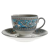 Wedgwood (ウェッジウッド) フロレンティーン・ターコイズ ティーカップ&ソーサー リ...