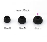 スペアイヤーピース・ブラック EP-EXBL0514-L