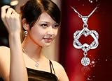 【クリスマスフェア】【プレゼントに最適♫】RoyMary　高品質シルバー925　ダブルハートネックレス　レディースペンダント
